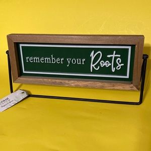 “Remember Your Roots” Table Decor